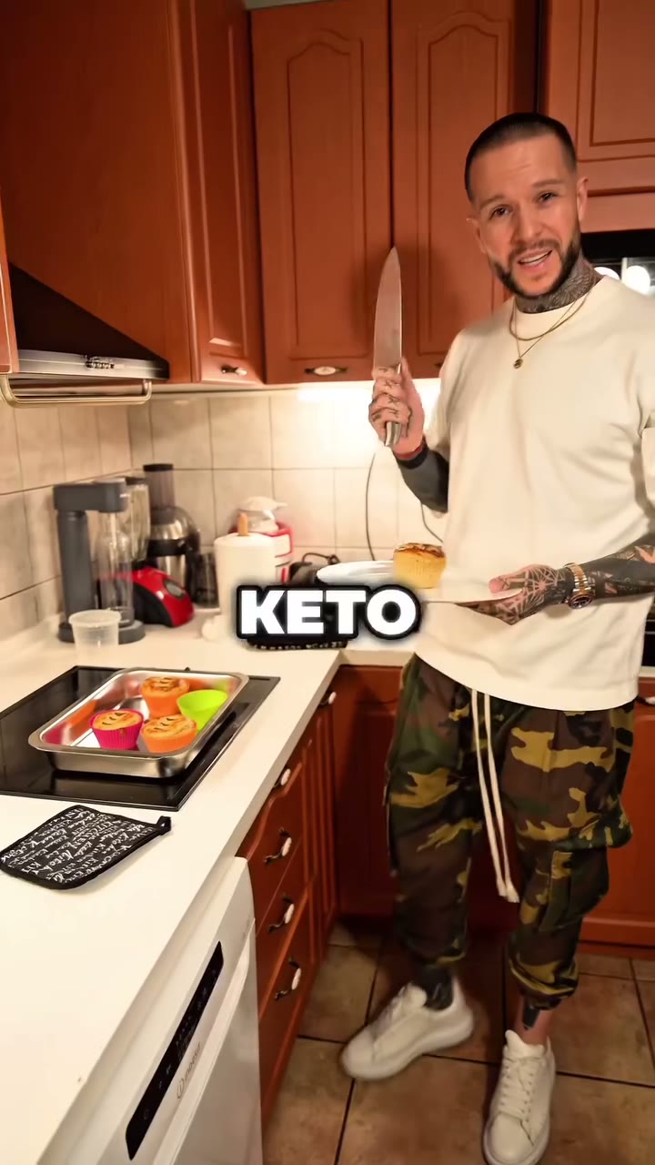 KETO CHOCOLATE MUFFINS
